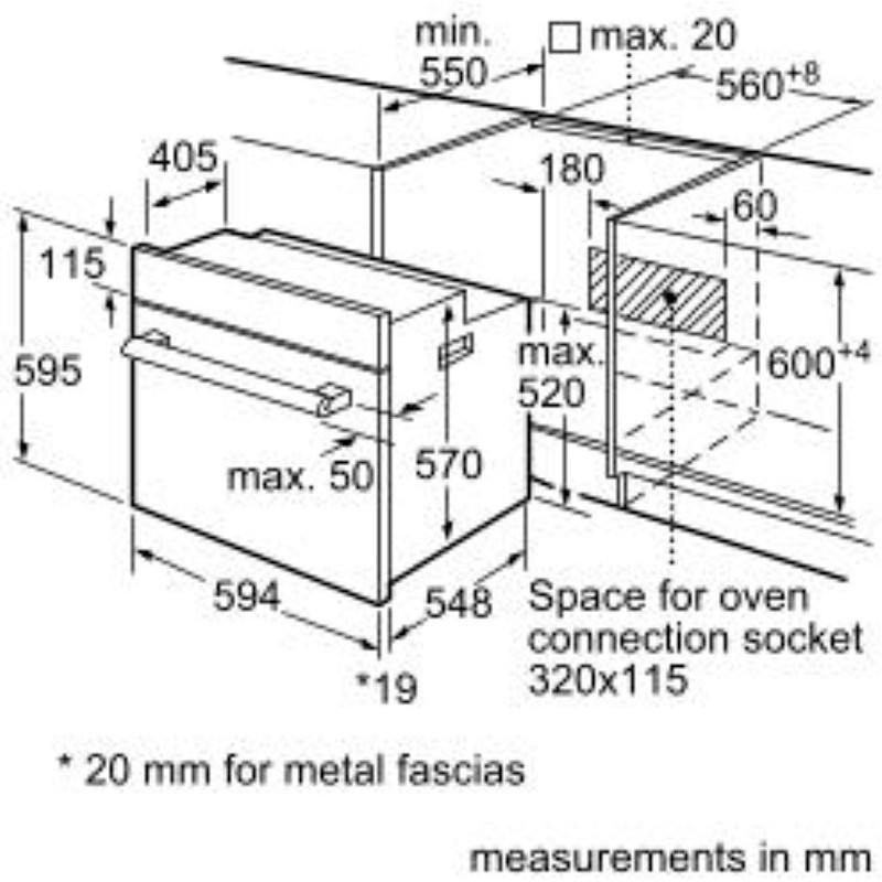 Духова шафа Bosch HBJ559YW6R