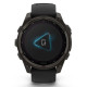 Смарт-часы Garmin Fenix8 47mm SolarSapphire CarbonGray DLC Titanium w.Black/Pebble Gray S.Band (010-02906-11)