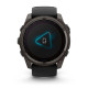 Смарт-часы Garmin Fenix8 51mm SolarSapphire CarbonGray DLC Titanium w.Black/Pebble Gray S.Band (010-02907-11)