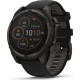 Смарт-часы Garmin Fenix8 51mm SolarSapphire CarbonGray DLC Titanium w.Black/Pebble Gray S.Band (010-02907-11)