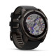 Смарт-часы Garmin Fenix8 51mm SolarSapphire CarbonGray DLC Titanium w.Black/Pebble Gray S.Band (010-02907-11)