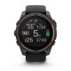 Смарт-часы Garmin Fenix8 51mm SolarSapphire CarbonGray DLC Titanium w.Black/Pebble Gray S.Band (010-02907-11)
