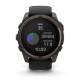 Смарт-часы Garmin Fenix8 51mm SolarSapphire CarbonGray DLC Titanium w.Black/Pebble Gray S.Band (010-02907-11)