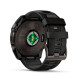 Смарт-часы Garmin Fenix8 51mm SolarSapphire CarbonGray DLC Titanium w.Black/Pebble Gray S.Band (010-02907-11)