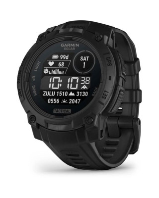 Смарт-часы Garmin Instinct 3 45mm Solar Tactical Edition Black with Black Band (010-02934-50)