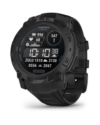 Смарт-часы Garmin Instinct 3 Solar Tactical Edition 50 мм Black (010-02935-50)
