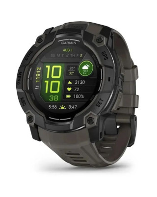 Смарт-годинник Garmin Instinct 3 Tactical Edition 50 мм AMOLED Black (010-03020-50)