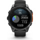 Смарт-часы Garmin Fenix 8 47mm AMOLED Slate Gray with Black Silicone Band (010-02904-00/29)