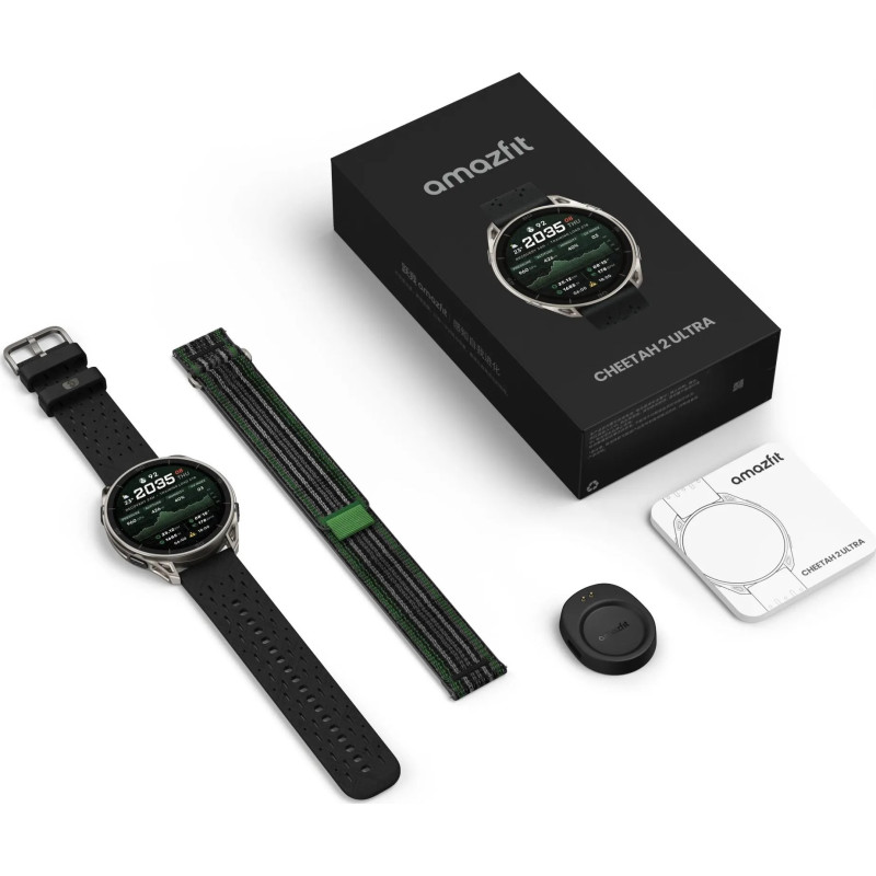 Смарт-годинник Amazfit Cheetah 2 Ultra Titanium (W2441GL1N)
