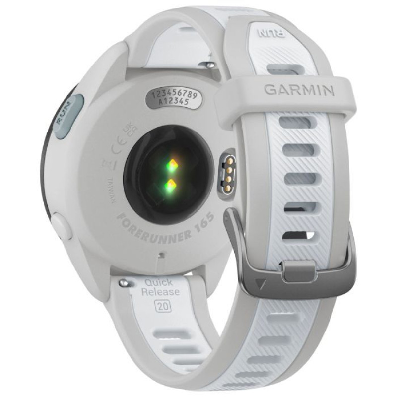 Смарт-часы Garmin Forerunner 165 Mist Gray/Whitestone (010-02863-21)