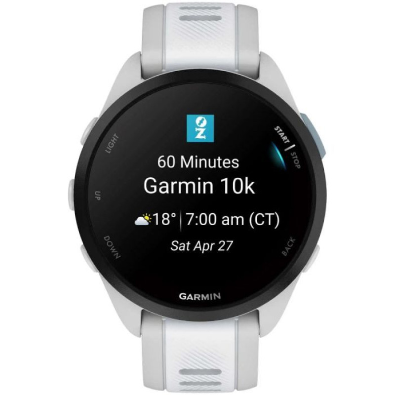 Смарт-часы Garmin Forerunner 165 Mist Gray/Whitestone (010-02863-21)