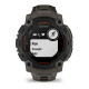 Смарт-часы Garmin Instinct E 45mm Black with Charcoal Band (010-02933-00)