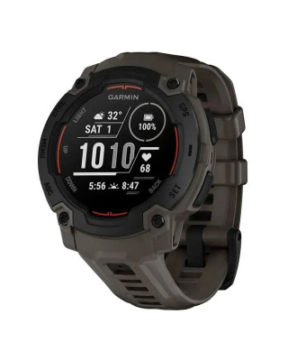 Смарт-годинник Garmin Instinct E 45mm Black with Charcoal Band (010-02933-00)
