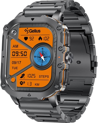 Смарт-часы Gelius Pro GP-SW016 (Tactical Heavy) Black Chrome