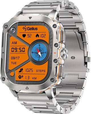Смарт-часы Gelius Pro GP-SW016 (Tactical Heavy) Silver Titan