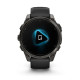Смарт-часы Garmin fenix 8 47mm, AMOLED, Saph, CrbnGryTi/Blk, Blk/PebbleGryBnd, GPS (010-02904-21)