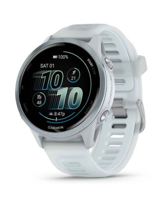 Смарт-часы Garmin Forerunner 570 - 42MM, Whitestone/Cloud Blue, GPS (010-02970-01)