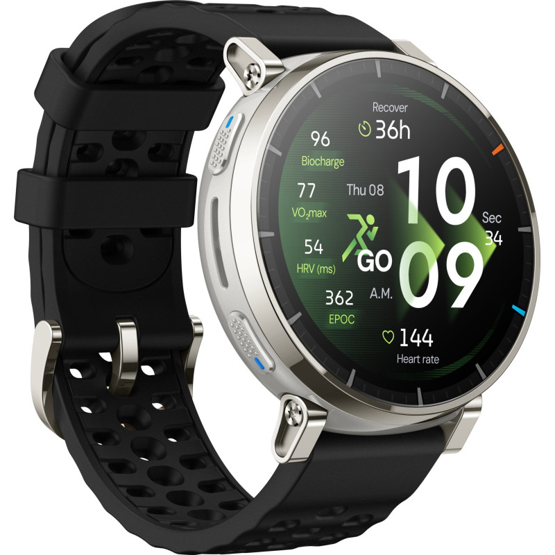 Смарт-часы Amazfit Active 3 Premium Apex Silver (W2559GL1N)