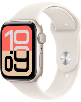 Смарт-годинник Apple Watch SE 3 GPS 40mm Starlight Alu. Case w. Starlight S. Band - S/M (MEH34RK/A)