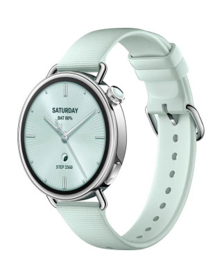 Смарт-годинник Xiaomi Watch S4 41mm Fluororubber Strap Mint Green BHR080CGL (1166773)