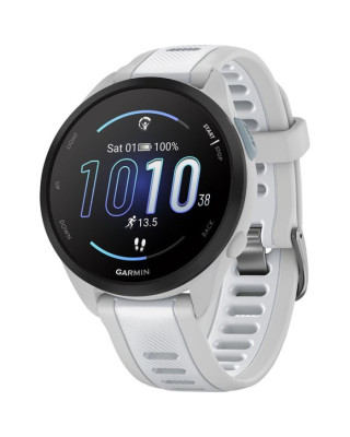 Смарт-годинник Garmin Forerunner 165 Music, Mist Grey/Whitestone, GPS (010-02863-31)
