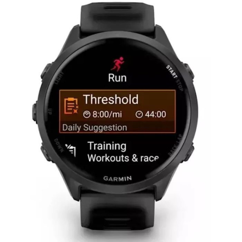 Смарт-часы Garmin Forerunner 570 47mm Slate Gray Aluminum w. Translucent Black/Black Band (010-02971-00)