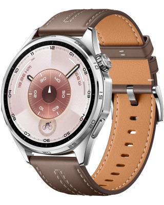 Смарт-часы Huawei WATCH GT 6 46mm Brown Leather (55020FTW)