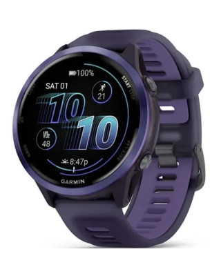Смарт-годинник Garmin Forerunner570 47mm Indigo Aluminium w.Translucent Imperial Purple/Indigo Band (010-02971-02)