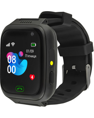 Смарт-годинник GARMIX PointPRO-100 WIFI BLACK (GMXPP100-B)