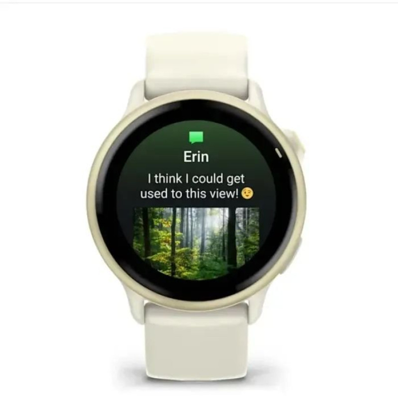 Смарт-часы Garmin Vivoactive 6 Lunar Gold with Bone Band (010-02985-01)