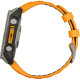 Смарт-часы Garmin Fenix8 47mm AMOLED Sapphire Titanium w.Spark Orange/Graphite Silicone Band (010-02904-11)