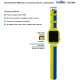 Дитячий смарт-годинник AmiGo GO004 Splashproof Camera+Led Yellow