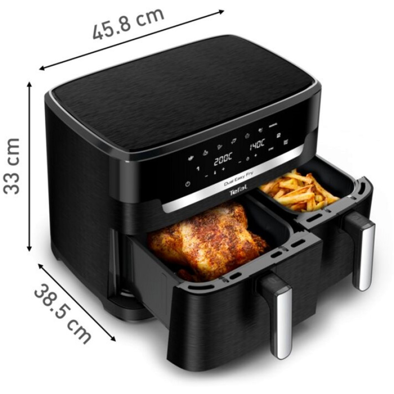 Мультипечь Tefal Dual Easy Fry XXL EY9428E0