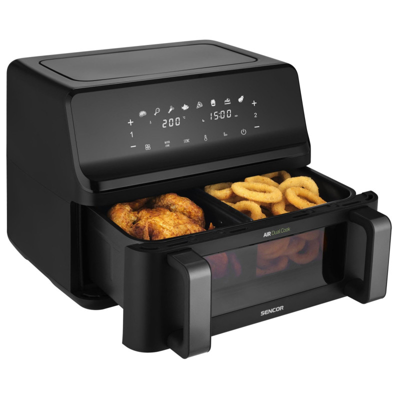 Мультипечь Sencor Dual Vita Fryer SFR 9650BK