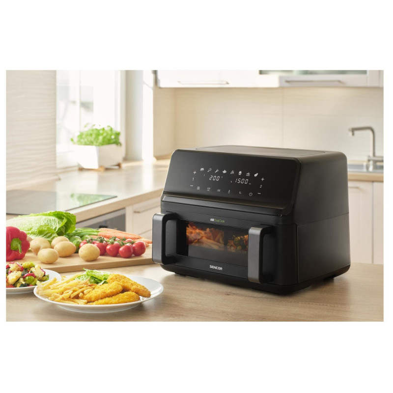 Мультипечь Sencor Dual Vita Fryer SFR 9650BK