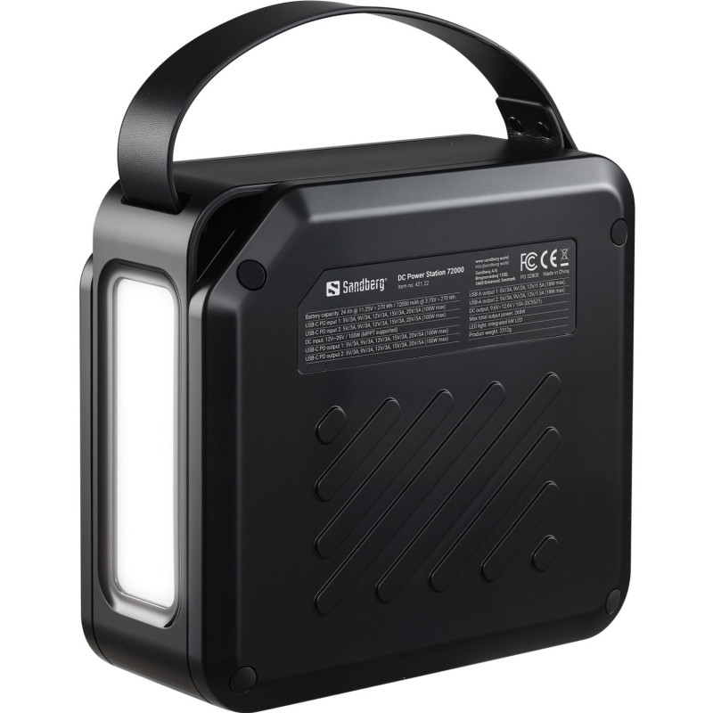 УМБ Sandberg DC Power Station 72000mAh Black (421-22)
