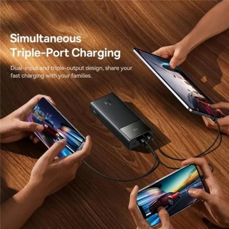 УМБ Baseus Star Lord Digital Display 30000mAh 30W Black (P10022905113-00)