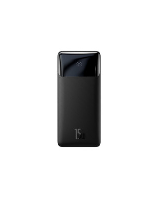 Батарея универсальная Baseus Bipow Digital Display 15W 20000mAh Black (PPDML-J01)