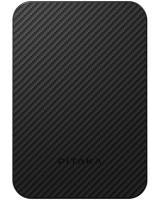 УМБ Pitaka Aramid Fiber Magnetic Qi2 5000mA 15W Twill Black/Grey (PBQ2401)