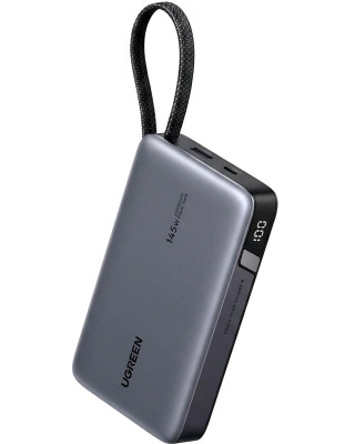 УМБ Ugreen 20000mAh 145W with Built-in Cable (PB551 55992B)