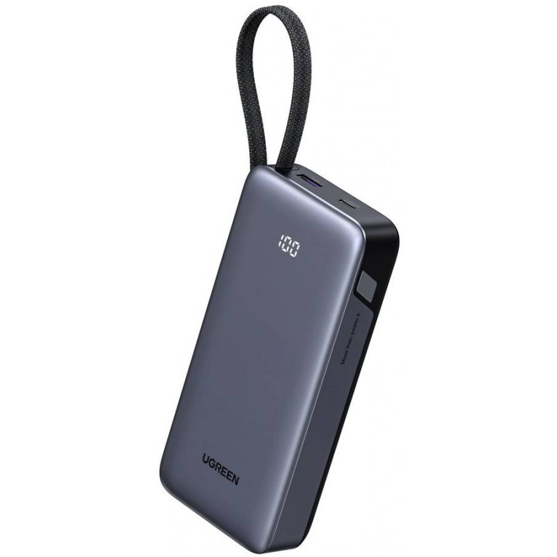 УМБ Ugreen 20000mAh 45W with Built-in Cable (PB536 55988B)