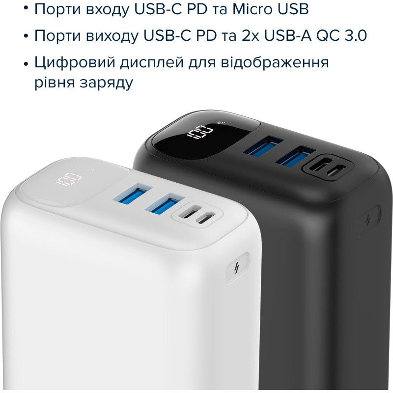 УМБ Canyon PB-301 30000mAh  (CNE-CPB301B)