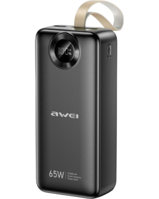 УМБ Awei PA-34 30000mAh 65W Black (6954284025324)