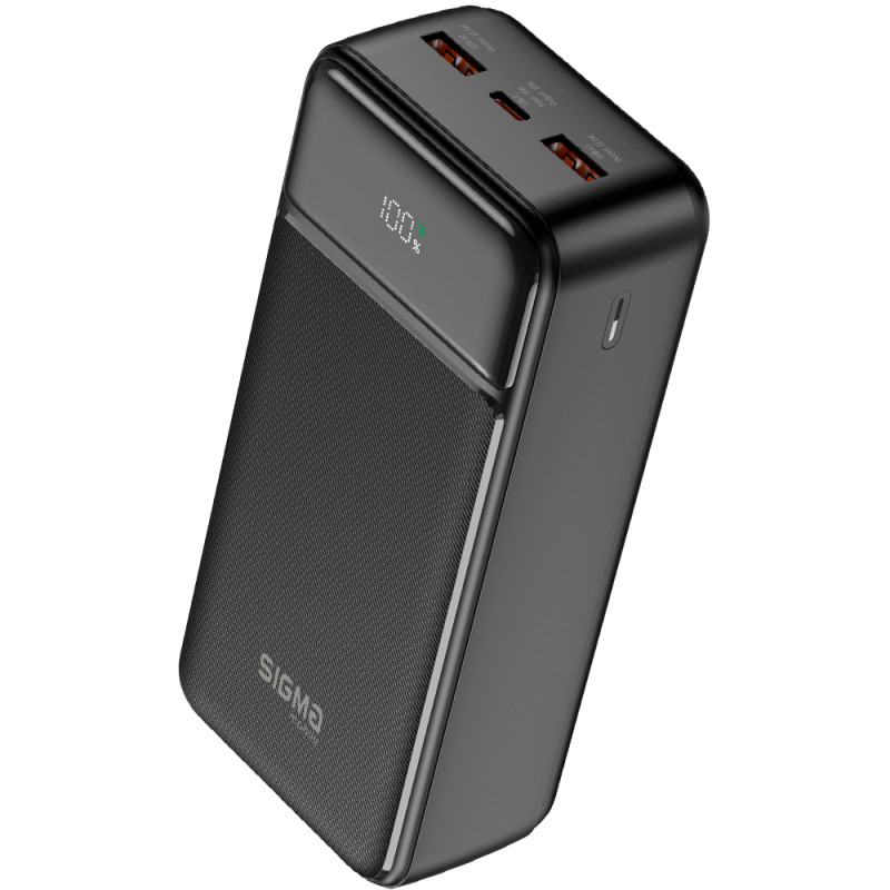 УМБ Sigma mobile X-Power SI30A4QL 30000mAh Black (4827798787311)