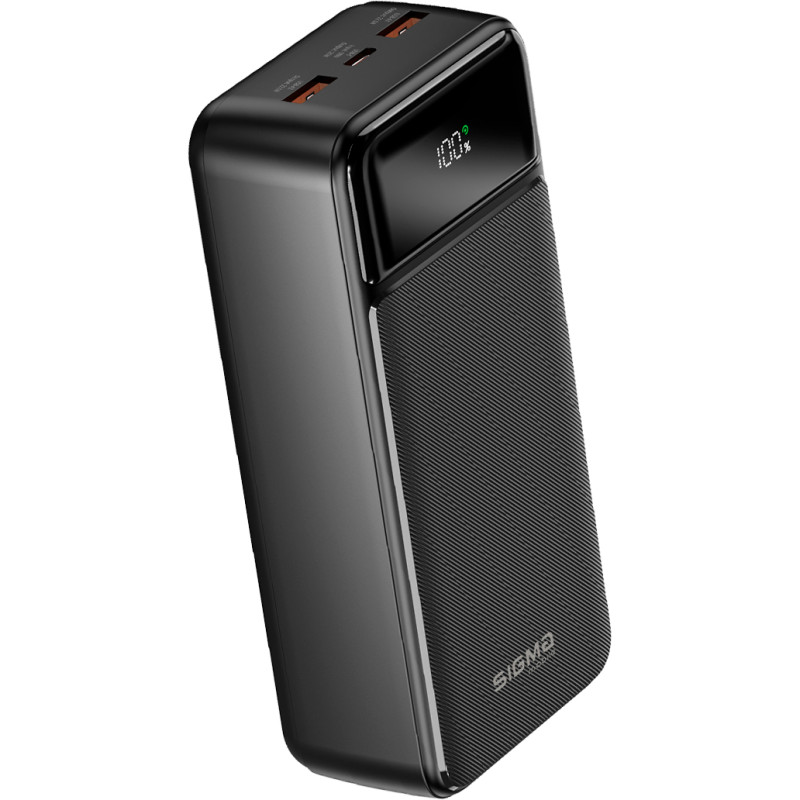 УМБ Sigma mobile X-Power SI30A4QL 30000mAh Black (4827798787311)