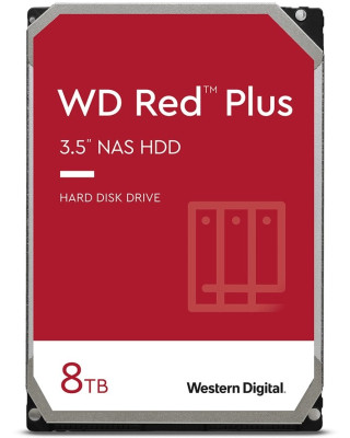 Накопитель HDD WD Red Plus 8TB (WD80EFPX)