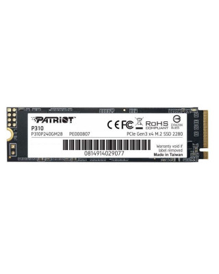 SSD накопитель PATRIOT P310 240 GB (P310P240GM28)