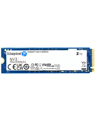 Накопитель SSD Kingston M.2 2TB PCIe 4.0 NV3 (SNV3S/2000G)