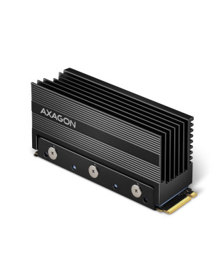 Радиатор Axagon для диска M.2 SSD CLR-M2XL Black