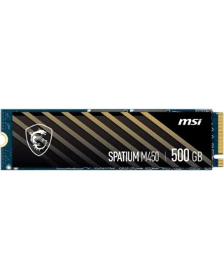 Накопитель SSD MSI 500GB Spatium M450 V1 M.2 2280 PCIe 4.0 x4 NVMe 3D NAND TLC (S78-440K380-P83)